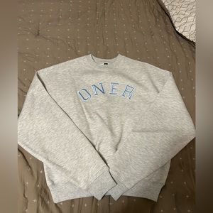 NWOT Oner Active Varsity Sweatshirt